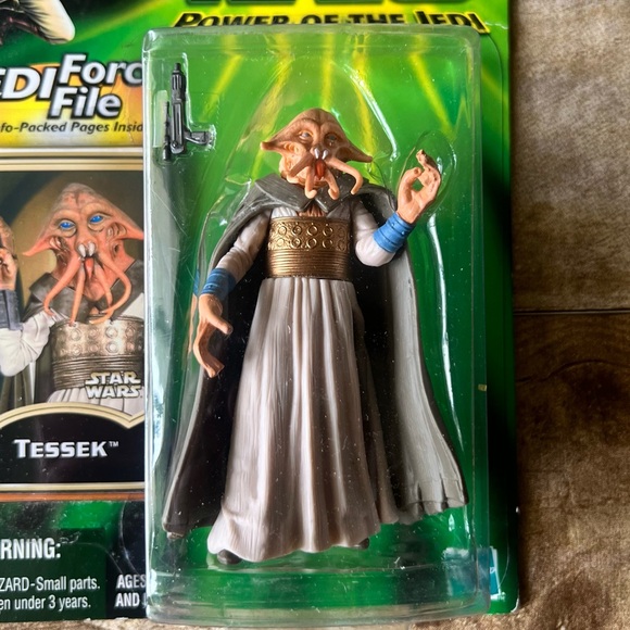 Star Wars Power of the Jedi Tessek Action Figure - Picture 2 of 4